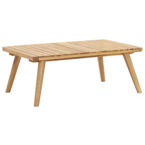 4-Piece Garden Lounge Set with Cushions Acacia Wood Timber Outdoor Patio Furniture - Image 4