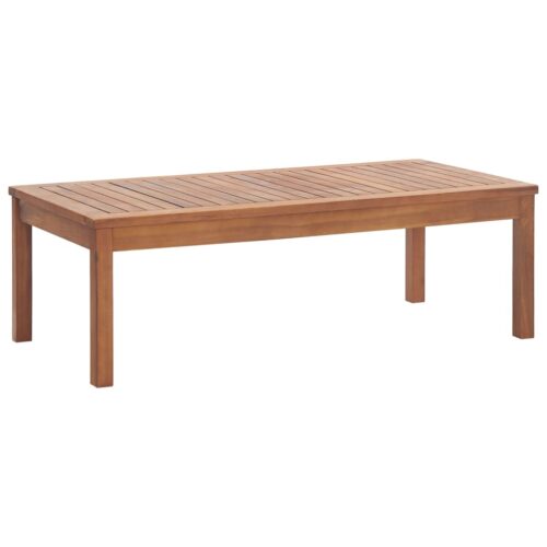 4-Piece Garden Lounge Set with Cushions Acacia Wood Timber Outdoor Patio Furniture - Image 4