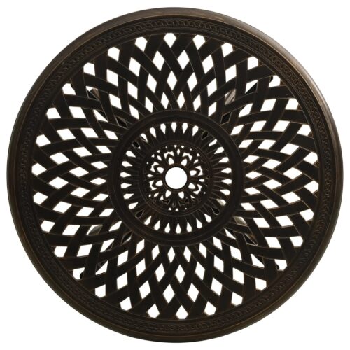 5-Piece Bistro Set Cast Aluminium Bronze - Image 11