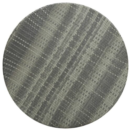 5-Piece Garden Bar Poly Rattan Wicker Outdoor Patio Furniture Grey - Image 4