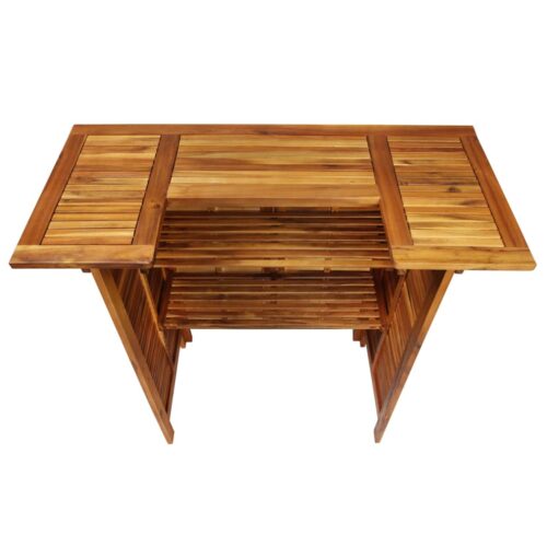 5-Piece Garden Bar Set Wood Timber Outdoor Patio Furniture Acacia - Image 6