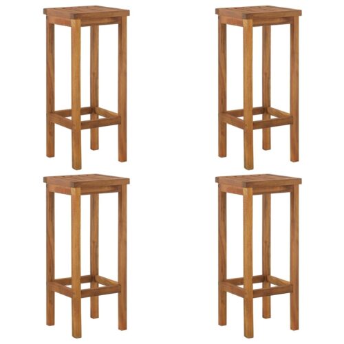 5-Piece Garden Bar Set Wood Timber Outdoor Patio Furniture Acacia - Image 8