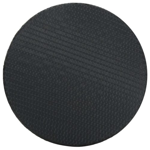 5-Piece Garden Bar Set with Cushions Poly Rattan Wicker Outdoor Patio Furniture Black - Image 4