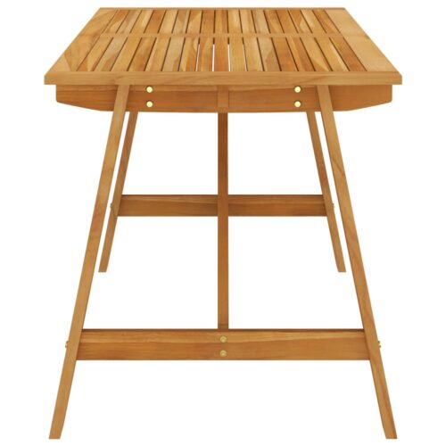 5-Piece Garden Dining Set Beige - Image 10