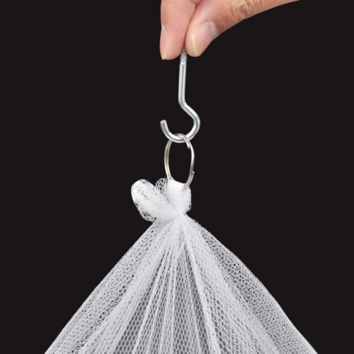 mosquito Net 2pcs Round 56x325x230cm - Image 3