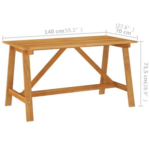 5-Piece Garden Dining Set Black - Image 10
