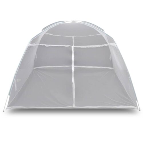 Camping Tent 200x150x145cm Fiberglass White - Image 2