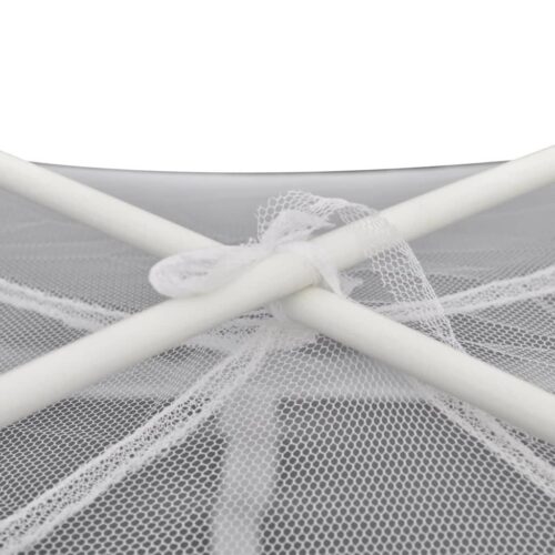 Mongolia Net Mosquito Net 2 Doors 200 x 120 x 130cm White - Image 6