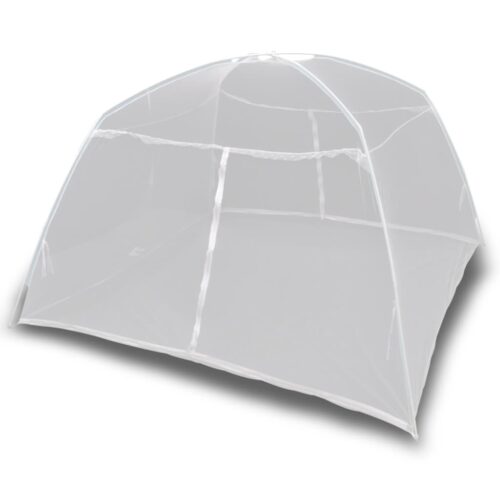 Camping Tent 200x180x150cm Fiberglass White