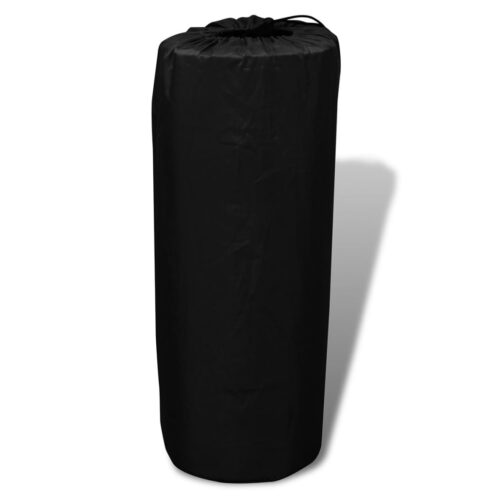 Black Self-inflating Sleeping Mat 190x130x5cm (Double) - Image 4