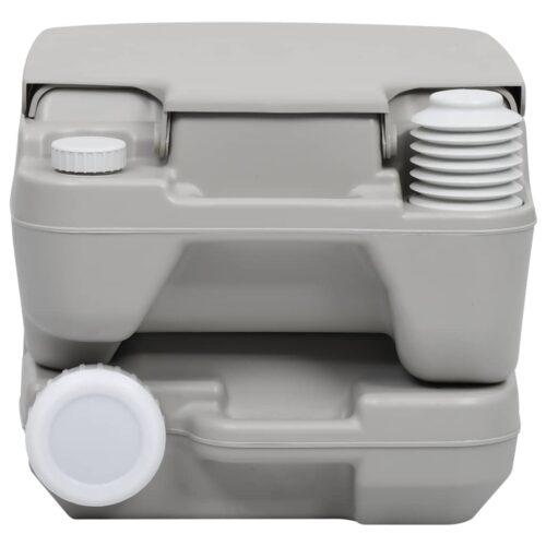 Portable Camping Toilet Grey 10+10 L - Image 4