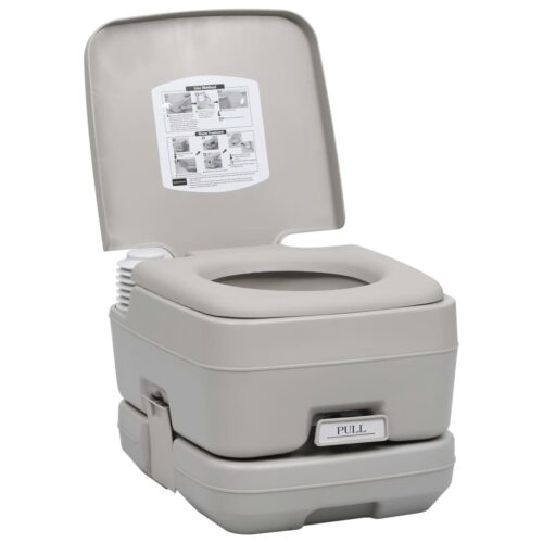 Portable Camping Toilet with Tent 10+10 L - Image 7