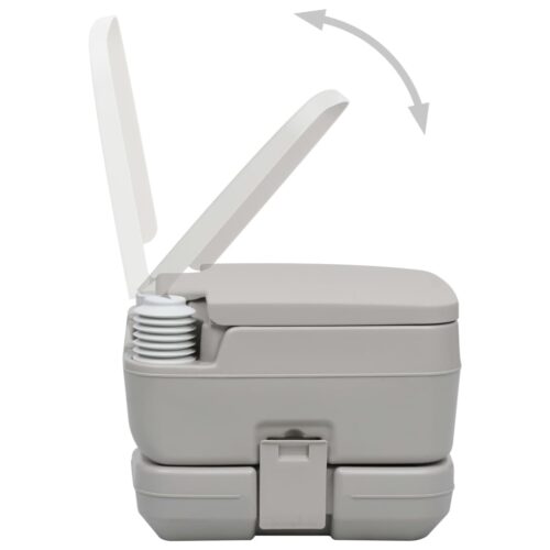 Portable Camping Toilet with Tent 10+10 L - Image 10