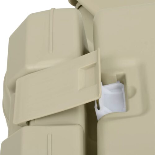 Portable Camping Toilet 10+10L Handwash Stand 20L Set Grey - Image 7
