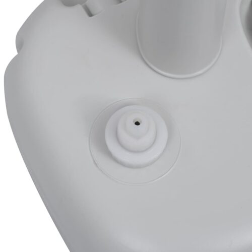 Portable Camping Toilet Handwash Stand Set Grey - Image 9