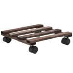 Plant Rollers 4pcs Cedar Wood 25x25cm