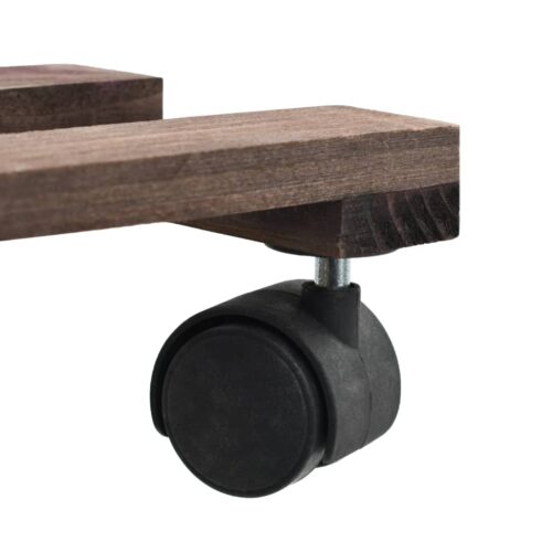 Plant Rollers 4pcs Cedar Wood 25x25cm - Image 5