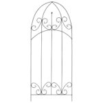 Plant Climbing Racks 3pcs Black 40x100cm Iron