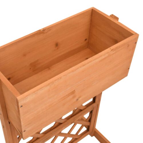 Garden Trellis Planter Orange 45x30x74cm Solid Firwood - Image 4