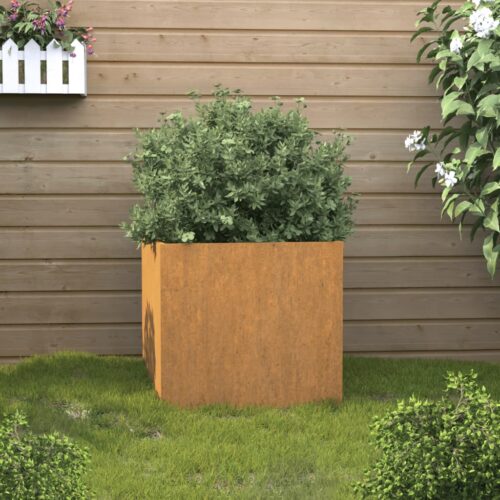 Planter 42x40x39cm Corten Steel - Image 2