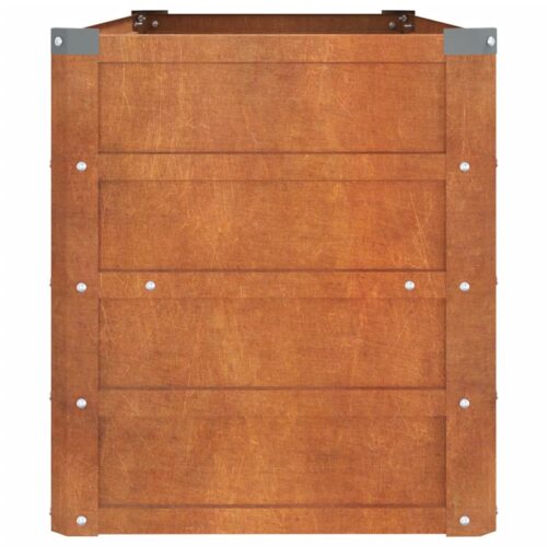 Garden Raised Bed Rusty 100x40x45cm Corten Steel - Image 5