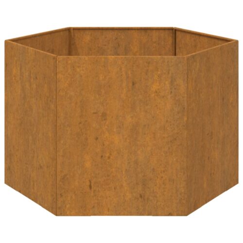 Planter Rusty 60x60x45cm Corten Steel - Image 5