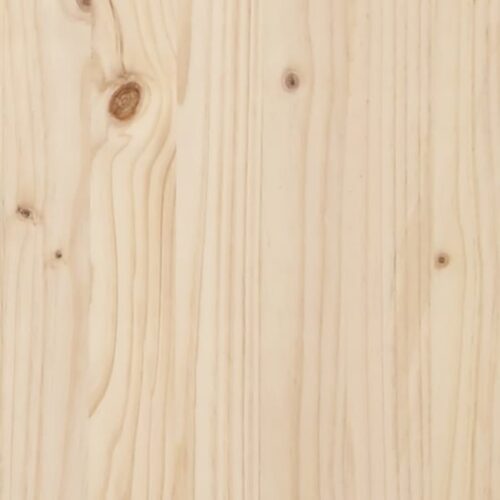 Planter 80x80x27cm Solid Wood Pine - Image 6