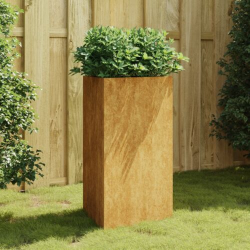 Garden Planter 50x43x75cm Corten Steel - Image 2