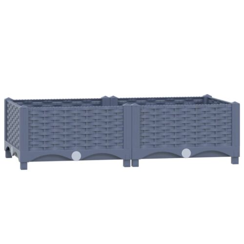 Raised Bed 80x40x23cm Polypropylene