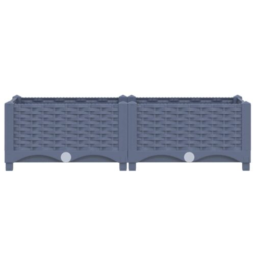 Raised Bed 80x40x23cm Polypropylene - Image 3