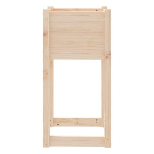 Planter 40x40x81cm Solid Wood Pine - Image 5
