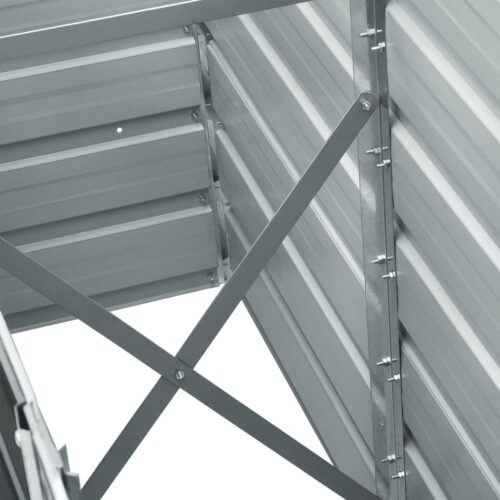 Garden Raised Bed Galvanised Steel 240x40x45cm Anthracite - Image 4