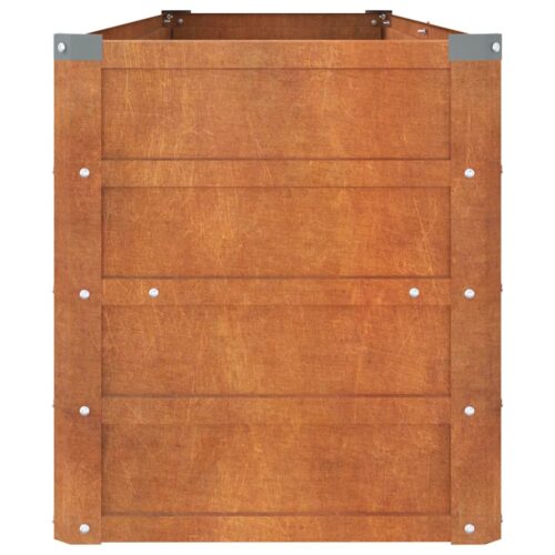 Garden Raised Bed Rusty 160x40x45cm Corten Steel - Image 5