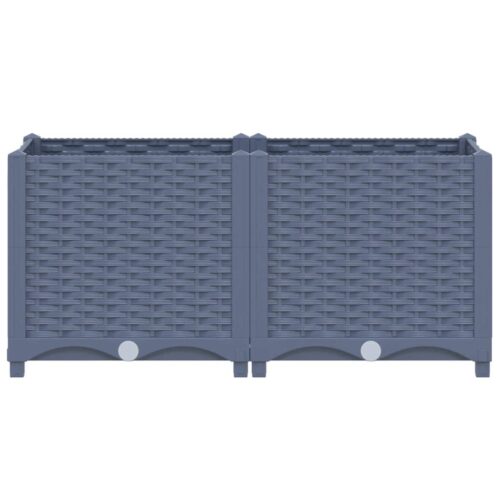 Raised Bed 80x40x38cm Polypropylene - Image 3