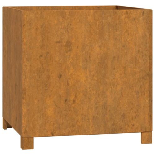 Planters with Legs 2pcs Rusty 49x47x50cm Corten Steel - Image 5
