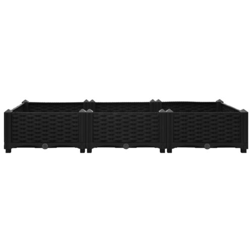 Raised Bed 120x40x23cm Polypropylene - Image 4