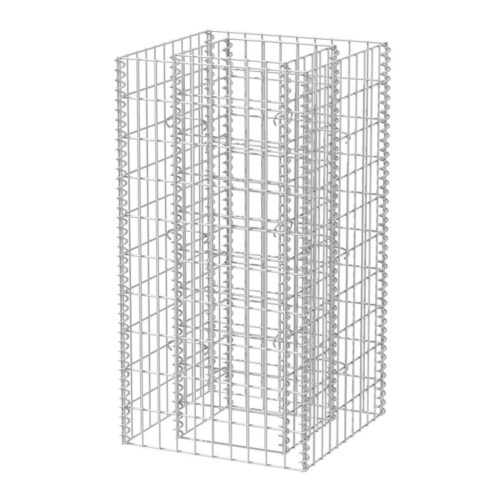 Gabion Raised Bed Steel 50x50x100cm