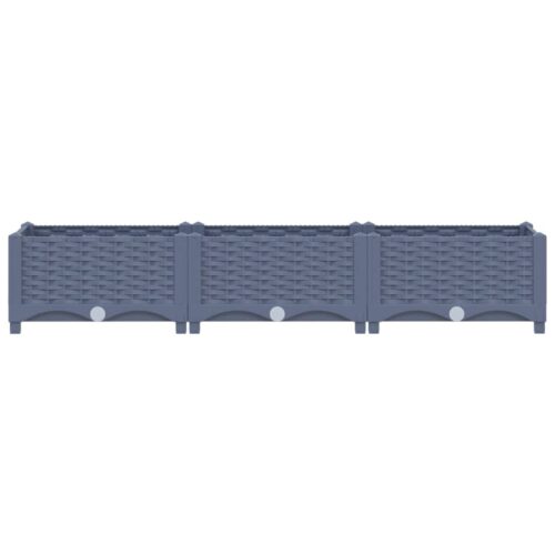 Raised Bed 120x40x23cm Polypropylene - Image 3
