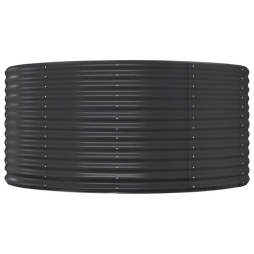 Raised Garden Bed Flowers Herbs Vegetables Grow Box Planter Powder Coated Steel - Image 3