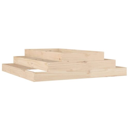 Planter 110x110x27cm Solid Wood Pine
