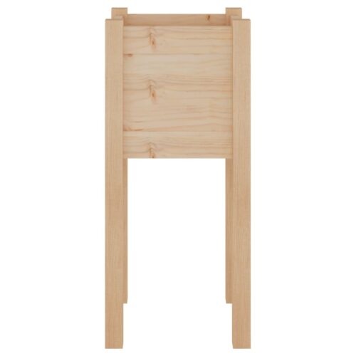 Garden Planters 2pcs 31x31x70cm Solid Pinewood - Image 5