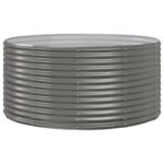 Raised Garden Bed Flowers Herbs Vegetables Box Pot Planter Powder Coated Steel