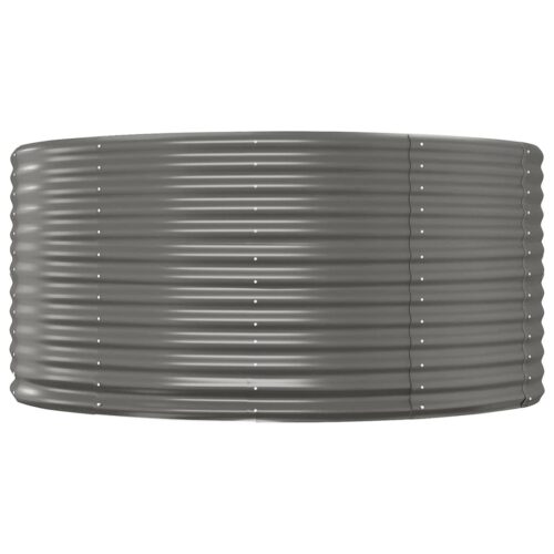 Raised Garden Bed Flowers Herbs Vegetables Box Pot Planter Powder Coated Steel - Image 3
