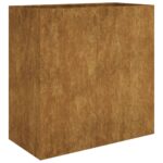 Planter 40x80x80cm Corten Steel