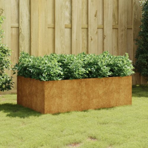 Garden Raised Bed 120x80x40cm Corten Steel - Image 2