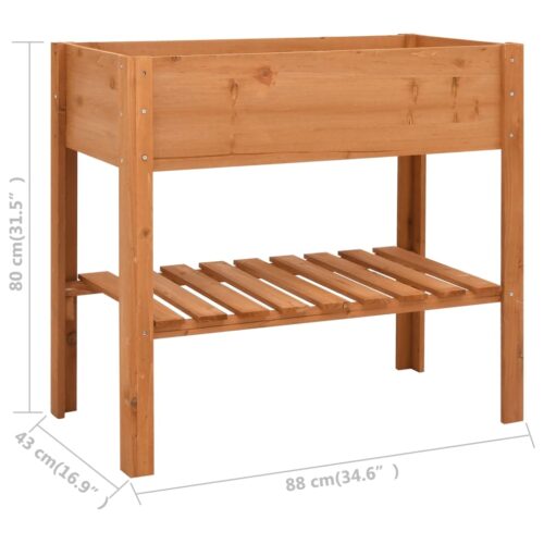 Planter 88x43x80cm Firwood - Image 6