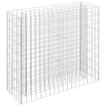 Gabion Raised Bed Galvanised Steel 90x30x90cm