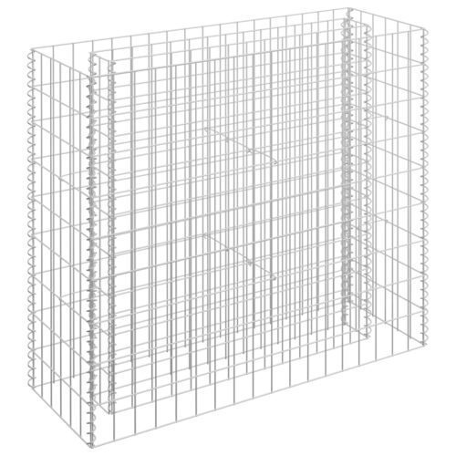 Gabion Raised Bed Galvanised Steel 90x30x90cm