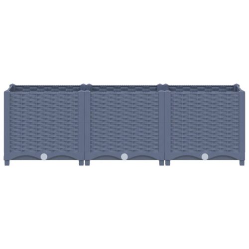 Raised Bed 120x40x38cm Polypropylene - Image 3