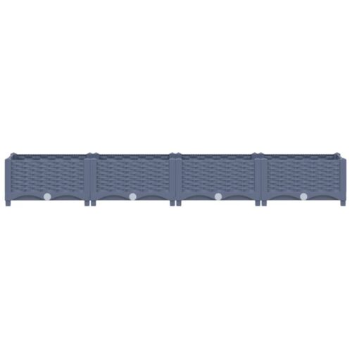 Raised Bed 160x40x23cm Polypropylene - Image 3